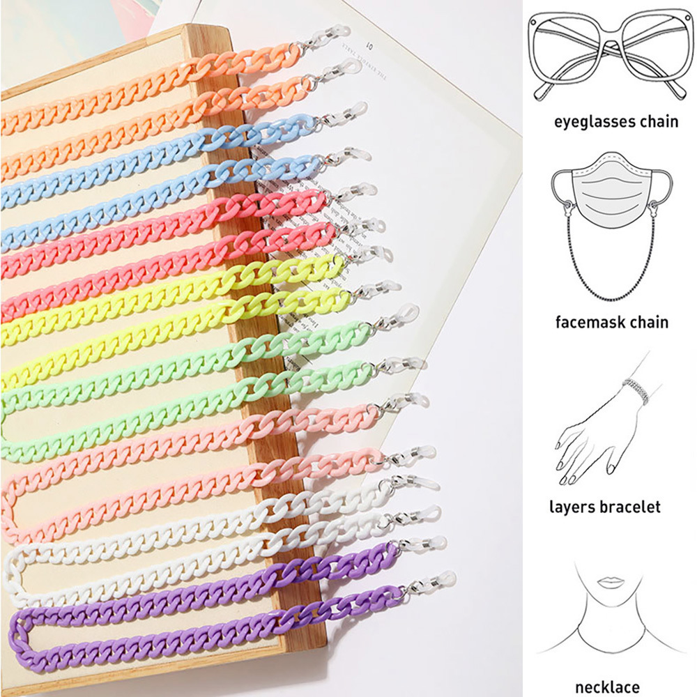 Mask Chain Holder - 2021 Retro Nhựa Chống Trượt Kính