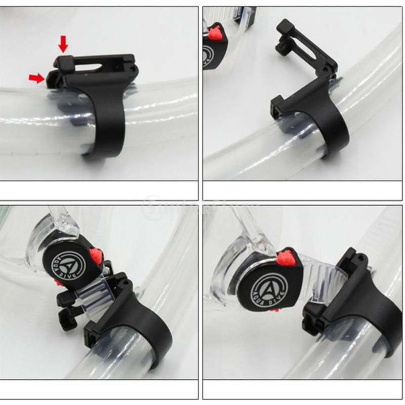 Plastic Clip Snorkel Mask Keep - đánh giá và giá Silicone Mask Bracket