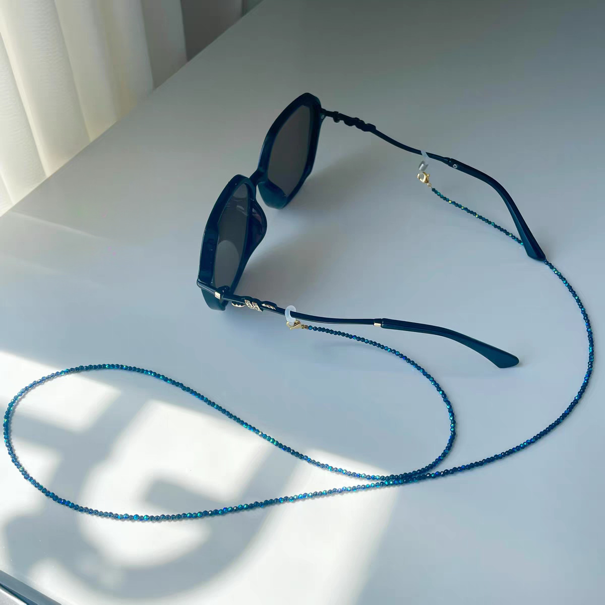 Eyeglasses Chain Sparkling Blu - đánh giá và giá Mask Chain Holder