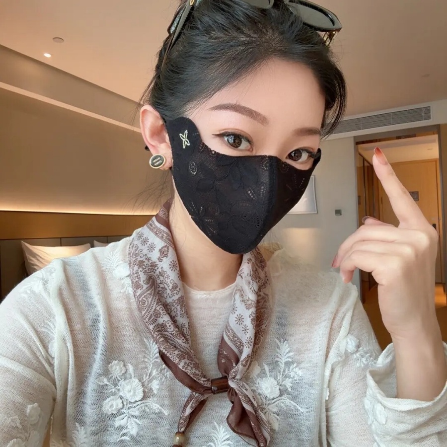 Lace eye protection mask - Wom - đánh giá và giá Cloth Face Mask Washable