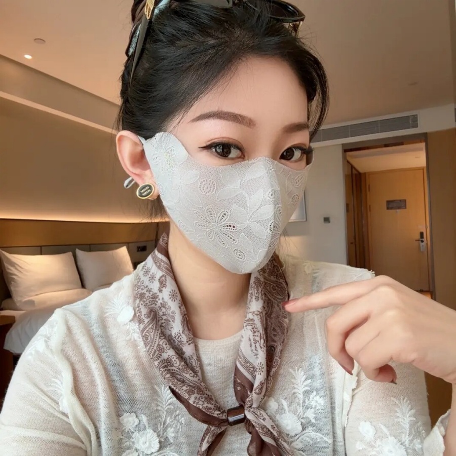 Lace eye protection mask - Wom - đánh giá và giá Cloth Face Mask Washable
