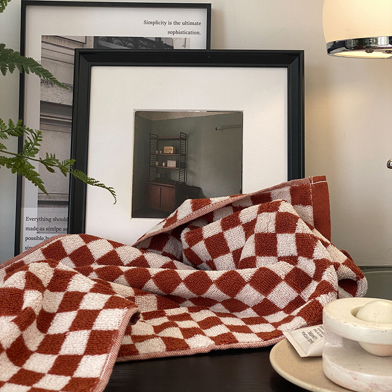 Retro Checkerboard Kẻ Sọc Dài  - đánh giá và giá Cloth Face Mask Washable