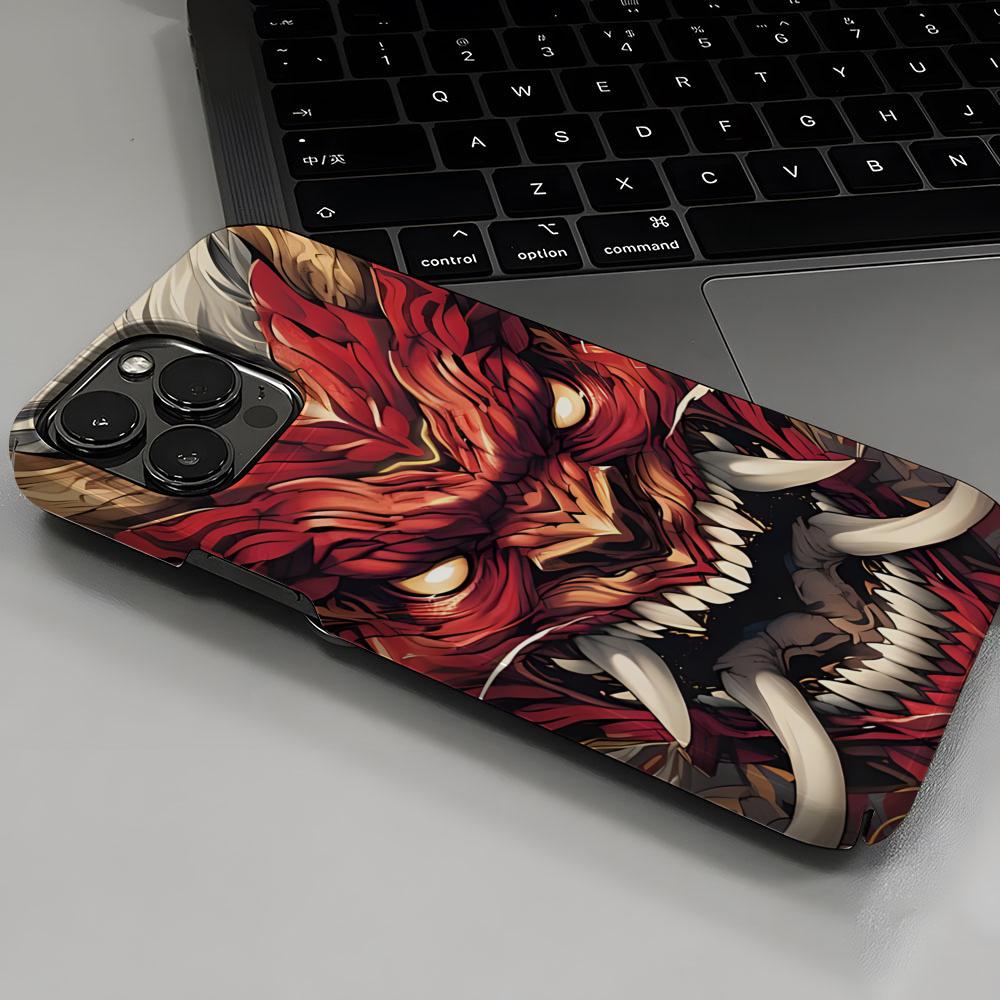 Japanese Samurai Oni Mask Phon - đánh giá và giá Mask Case Hard Shell