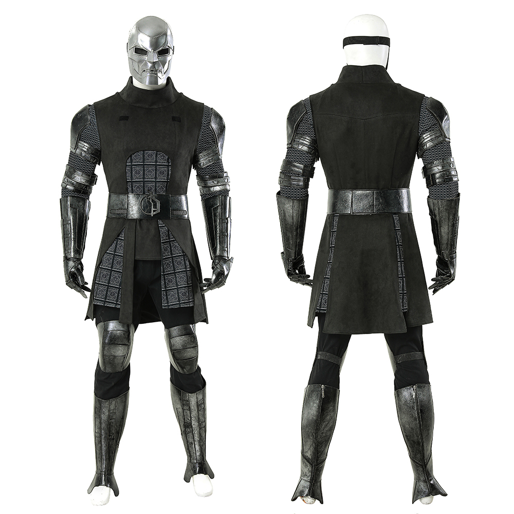 New Doctor Doom Cosplay Costum - đánh giá và giá Black Face Mask Pack