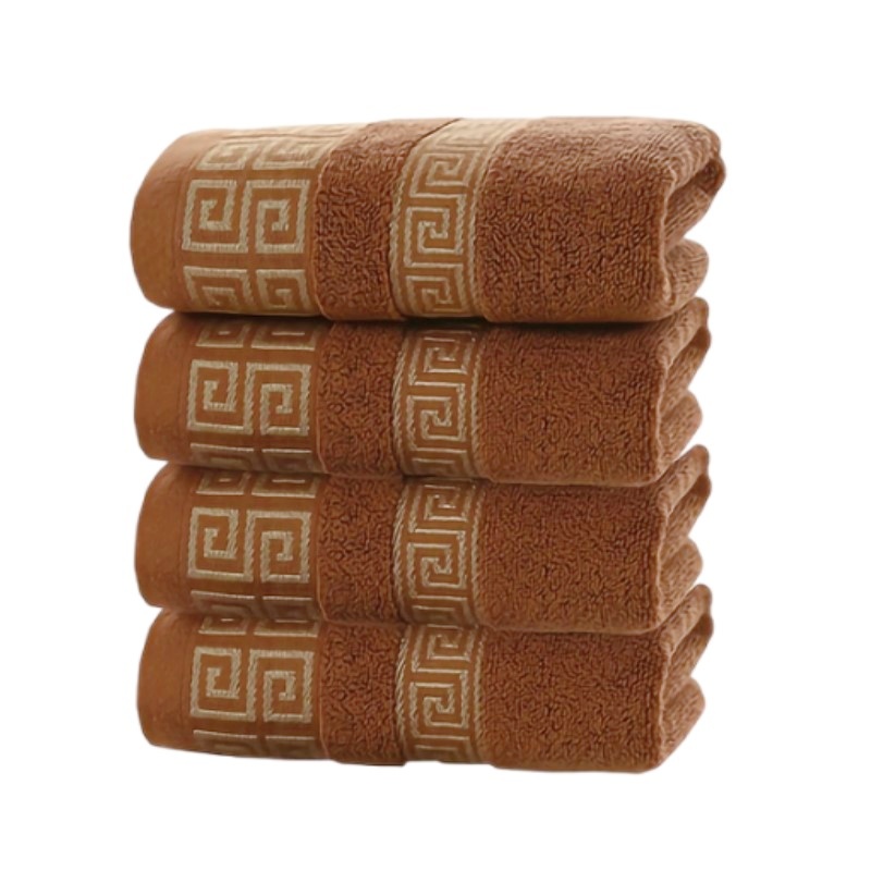 1/4/6pcs Brown Cotton Towels 3 - đánh giá và giá Cloth Face Mask Washable