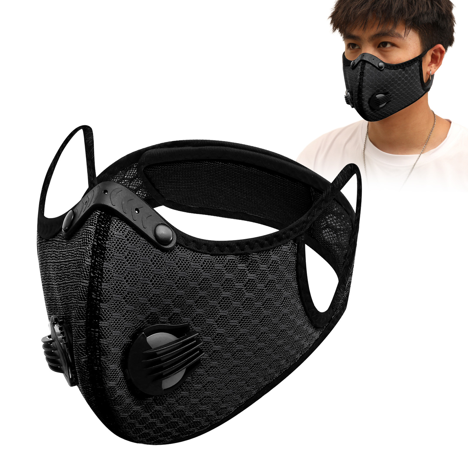 Unisex Windproof Riding Mask A - đánh giá và giá Anti Pollution Mask